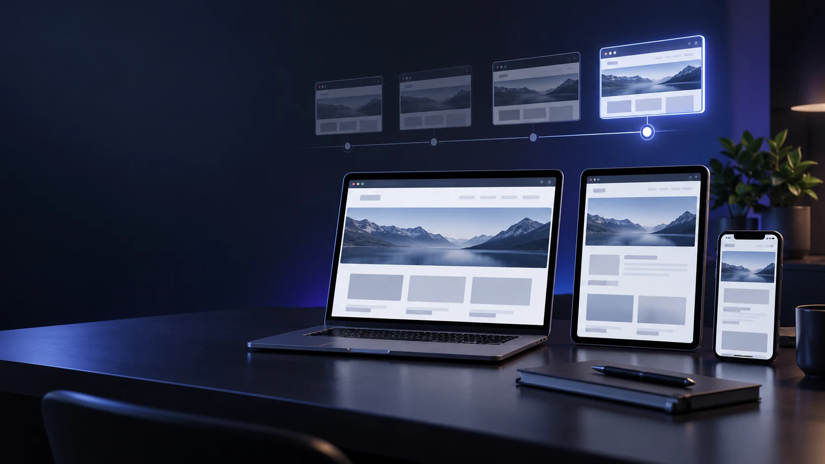 Website Capture Suite responsive website record capability illustration